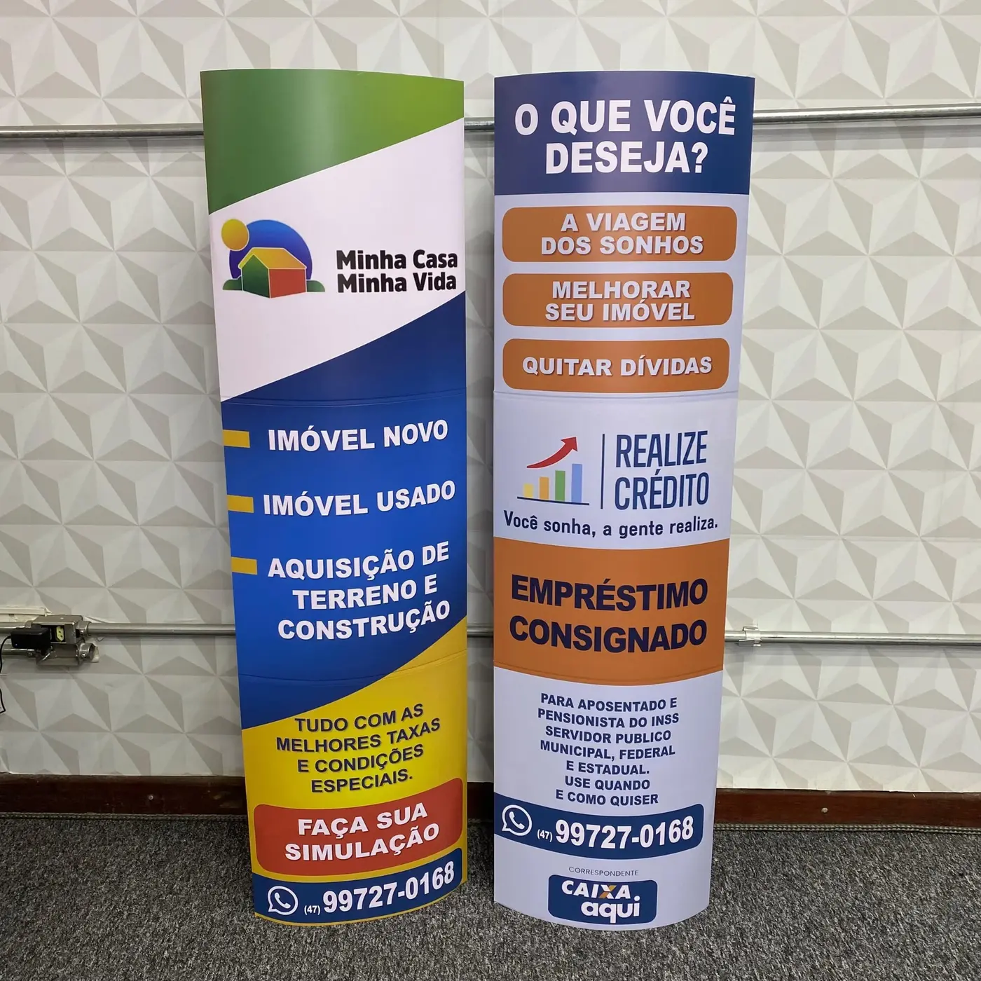 totem de papelão personalizados em SP
