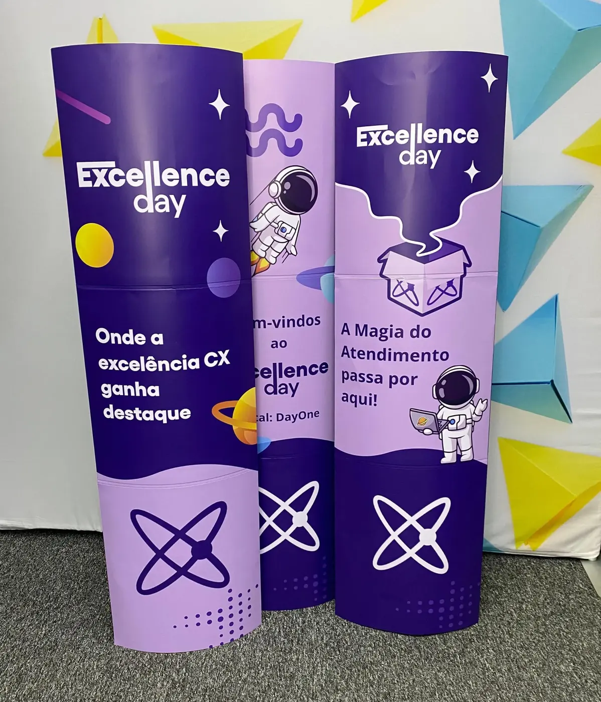totem de papelão personalizados no ABC